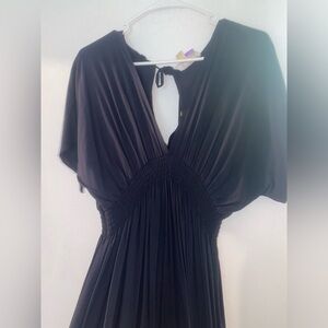 Michael Kors maxi dress with ruched waist